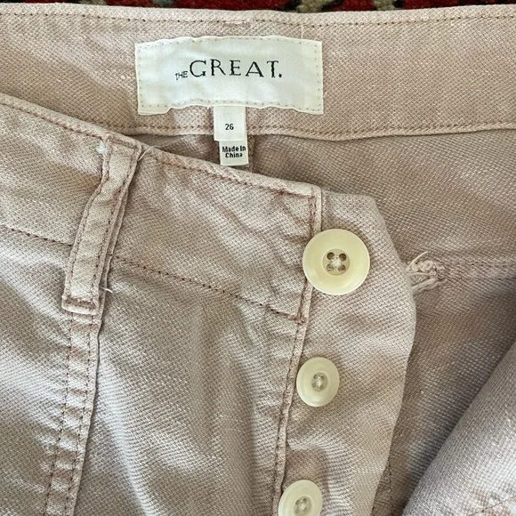 The GREAT. Pants with ruffle detail / 26 - Picture 3 of 5